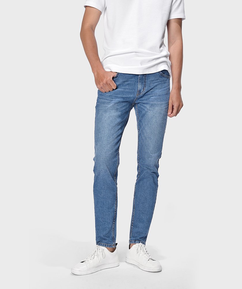 Quần Jean Nam Form Slim Fit - QJ112057